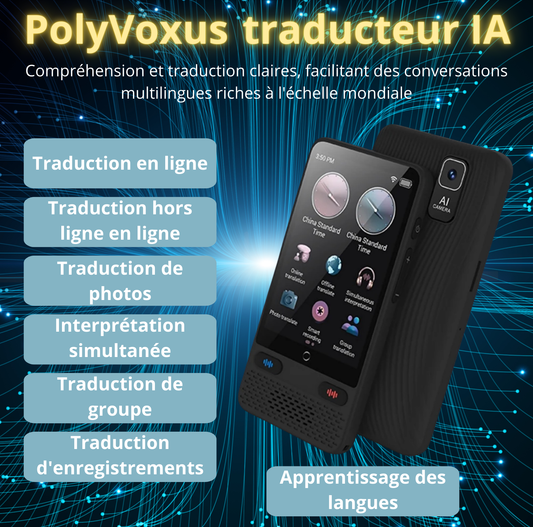 Polyvoxus: Le Traducteur de Poche Ultime pour une Communication Universelle